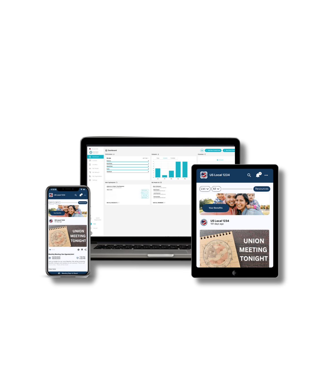 Union Strong Homespage Backend Union Strong Homespage Backend